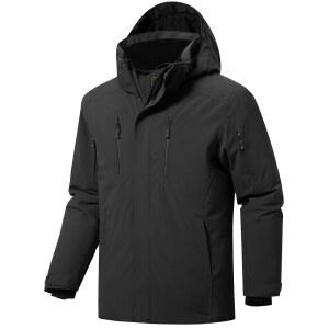 무료 군인 남성 방수 풀 스노보드 레인코트 후드 테이프 재킷 스노우 솔기 따뜻한 코트 겨울 스키