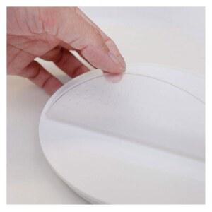 [미국배송] 버터크림 케이크 디스크 턴테이블용 미끄럼 방지 실리콘 라이너 패드 - 직경 6인치 3팩 재사용 가능