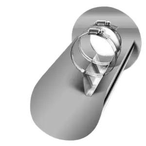 보일러 후드 레인캡 배기구 스테인리스 장착 배관덮개