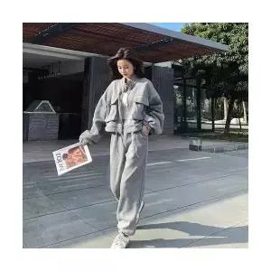 트레이닝복 긴팔세트 여성 운동복 추동 캐주얼 맨투맨 세트 admr4