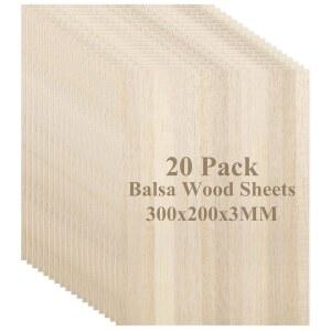 [미국배송] MIVIDE 20 팩 발사 나무 7.8