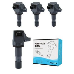 [미국배송] TAUTOY ACURA ILX 2.0L 2013 2014 2015용 UF672 점화 코일 팩 4개 세트 혼다 시빅 1.8L 2012 2015용 HRV 2016 2017 2018 2019 2020 교체 번호 30520R1AA01 GN10421 5C1880 6732317 C900