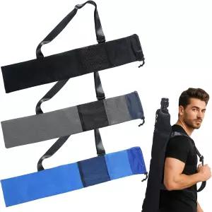 샤일린 트레킹 폴 휴대용 등산 숄더백 텐트 교체 보관 파우치 트레킹용 및 워킹 스틱 조절 가능한 어깨