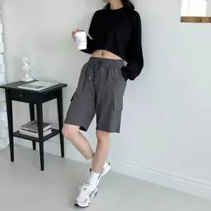 고품질 짧은바지 여름반바지 면 신상 여자반바지 여름 휴가 (WFJ46FT)