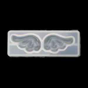 DRAGONRUN 고양이 날개 모양 실리콘 레진 몰드 별 달 에폭시 펜던트 목걸이