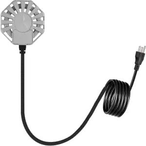 500W 닭 온수기 - 조류 목욕 히터 가축용 저장 탱크 41°F 스마트 온/오프 9.84FT 코드 및 27.56인치 씹힘