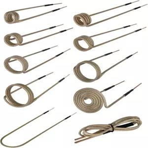 자기 유도 히터를 위한 유연성과 긴 수명을 갖춘 10Pcs 히터 프리폼 코일 키트 녹슨 볼트와 너트 제거