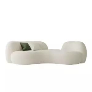 다이닝쇼파 패브릭 소파 아늑한 윙체어 안락 구름