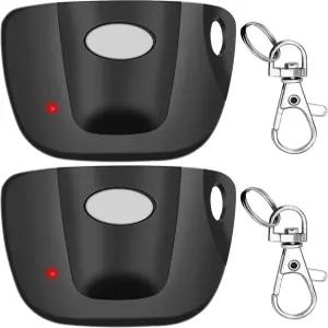 멀티코드 차고 게이트 오프너 원격 제어를 위한 2팩 300MHz 10 딥 스위치 키체인을 사용한 3089 3070 3060