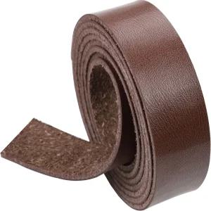 피청 가죽 스트립 72인치 길이(폭 1인치) 트랙션 로프 여성 벨트 자동차 열쇠고리에 매우 적합합니다