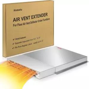 가정용 바닥 통풍구 확장기 - 알루미늄 합금 금속 재질 내열성 내구성 안정성 소파 침대 드레싱 책장 조절
