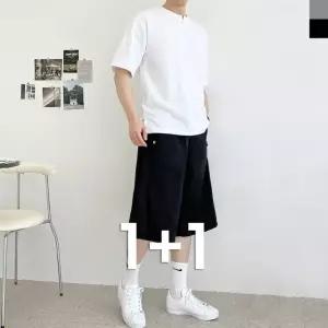 여자핫팬츠 5부반바지 여성반바지 밴딩바지 휴가 면 (WFJ4YG2)