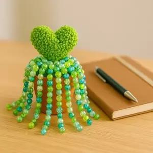 비즈 식물 키트 만들기 화분 플랜트 재료 세트 diy 부자재 (WFK2FA0)