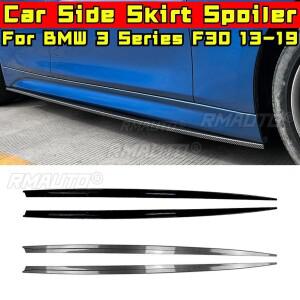 [호환품]BMW 호환 3 시리즈 F30 M 스포츠 2013- MP 스타일 차량용 사이드 스커트 립 스포일러 스플리터 디