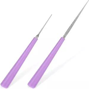 2피스 주얼리 제작 비드 리머 도구 다이아몬드 팁 홀 확대기 진주 및 비딩용