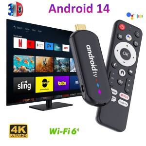안드로이드 TV 스틱 H96 Max S905L3 구글 음성 비서 미디어 플레이어 셋톱박스 4K 스트리밍 지원 2GB 16GB