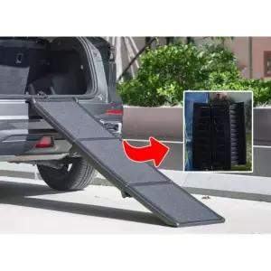 차량용 강아지 계단 이동식 발판 슬라이드 스텝 대형견 차량