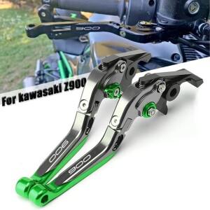 카와사키 Z900 Z - 2024 액세서리 바이크 오토바이 CNC 조절식 핸들 브레이크 레버 클러치 세트