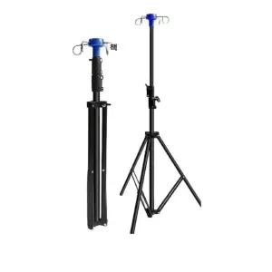 높이조절 접이식 수액대 이동식 링거 스탠드 휴대형