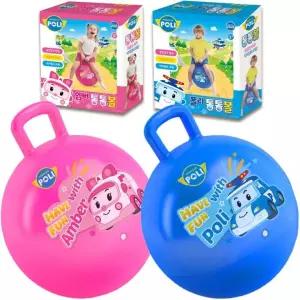 호핑볼 로보카폴리 유아짐볼 통통볼 점핑볼 체육활동