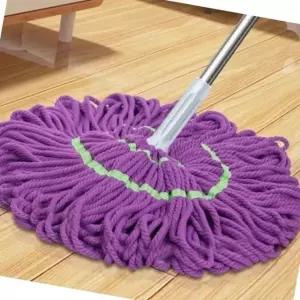 극세사 바닥청소 밀대걸레 회전형 물청소 도구 청소기 (WFJ4YW9)