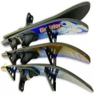 스토어 유어보드 워터 스키 월 마운트 보관 랙 워터스키 장비 정리 시스템 수평 홈 및 차고 정리함