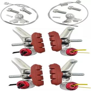 다이아 컴프 DC988 사이클로크로스 캔틸레버 브레이크 세트(전면 및 후면) 실버 DP2567