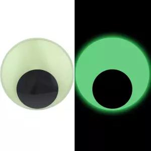 2개의 7인치 빛나는 구글리 즈 셀프 거인 꿈틀거림 큰 자이언트 라이팅 할로윈 장식 스티커용