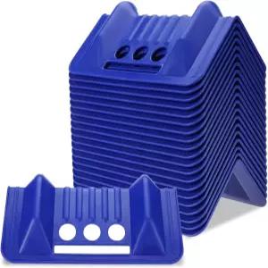 NORJIN 20팩 플랫베드 엣지 프로텍터 헤비 듀티 코너 타이다운 프로텍터는 화물 가장자리를 마모 및