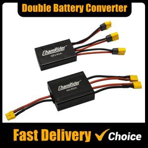 ChamRider 듀얼 배터리 방전 컨버터 연결 어댑터 48V 40A 60A 밸런스드 모듈 전기 자전거 부품