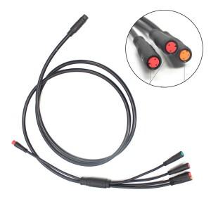 전기 자전거 케이블 메인 1T5 913AG 방수 2 핀 암 라인 KT 컨트롤러 전자 액세서리 일부 호환