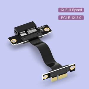 PCI-E3.0 케이블 익스프레스 라이저 카드 PCIE1x 연장 그래픽 리본 x1x4 네트워크 사운드 90