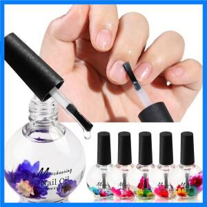 15ml 네일 영양 오일 드라이 플라워 향기 영양 오일 모이스춰라이징 네일 큐티클 네일 케어 리페어 손상된