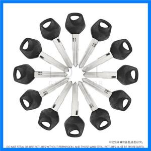 3Pcs 빈 키 스즈키 도난 방지 잠금 점화 키 AN650 AN250 AN400 Sj50 V125G V125S V50 AG50 60 용 Uncut 키