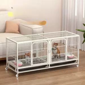 강아지 철장 소형견 분양 가림막 동물병원 울타리 홈스월드 안전문 대형견 애완견 칸막이