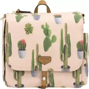 트웬티리틀 온 더 고 유모차 캐디 3.0 - 여행용 기저귀 가방 메신저 클립 및 교체 패드 포함 선인장