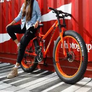 광폭자전거 오프로드 출퇴근 두꺼운 입문용 바퀴 mtb