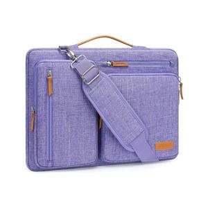 [미국배송] MOSISO 360 보호 노트북 숄더백 맥북호환 프로 16인치 hp호환 DELL 레노버 에이수스 노트북 지퍼 포켓 4개가 있는 사이드 오픈 메신저백 퍼플과 호환되는 1515.6인치 컴퓨터 가방