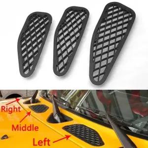 본넷덕트 Toyota FJ Cruiser 2007-2021 LHD 히터 덕트 홀 커버 에어 카울 그릴 트림