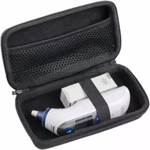 귀 온도계와 호환되는 InDomit 하드 케이스 /적외선 온도계 iHealth MILDIX KDT 이지이스트 호환됩니다