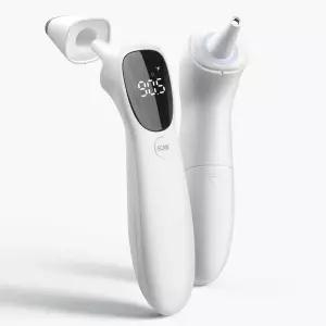 황걸 무접촉 체온계 발열 경보가 있는 디지털 이마 큰 LED 숫자 3-in-1 비접촉 적외선 귀 및