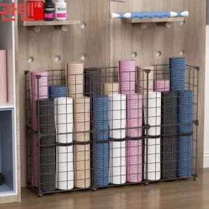 거치대 이동식 학원 정리함 신발장 정리 요가 선반