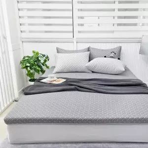 [베드앤데코][당일출고] 크로스 트리플 라텍스 매트리스커버 Q/5cm