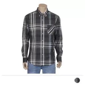 고품질 체크셔츠 남자 긴팔 가을 남자남방 정장셔츠 솔리드 (WFJRERT)
