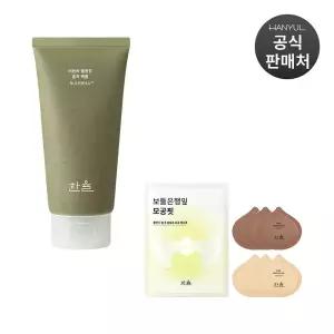 한율 어린쑥 흡착팩폼 120ml 1개 + 모공핏 마스크 +모공팩 30ml 증정