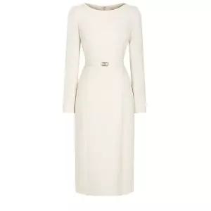 [롯데백화점]제이제이지고트 펄 슬리브 보트넥 H라인 원피스 GPAM0OP901