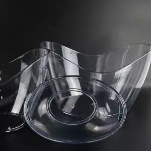 피서지아이스바스켓 와인 맥주 4L 투명 손잡이아이스통 (WFJ6E1A)