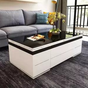 리프팅 테이블 보관 사이드 거실 수납리프트테이블 리프트업