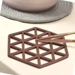 부엌용 디자인 냄비받침 찌개 접시 주방소품 펀칭판촉물 (WFK6LCE)