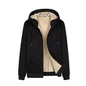 [모로엠]남성 양털 기모 루즈핏 후드집업 ON-JUA-QWB67146